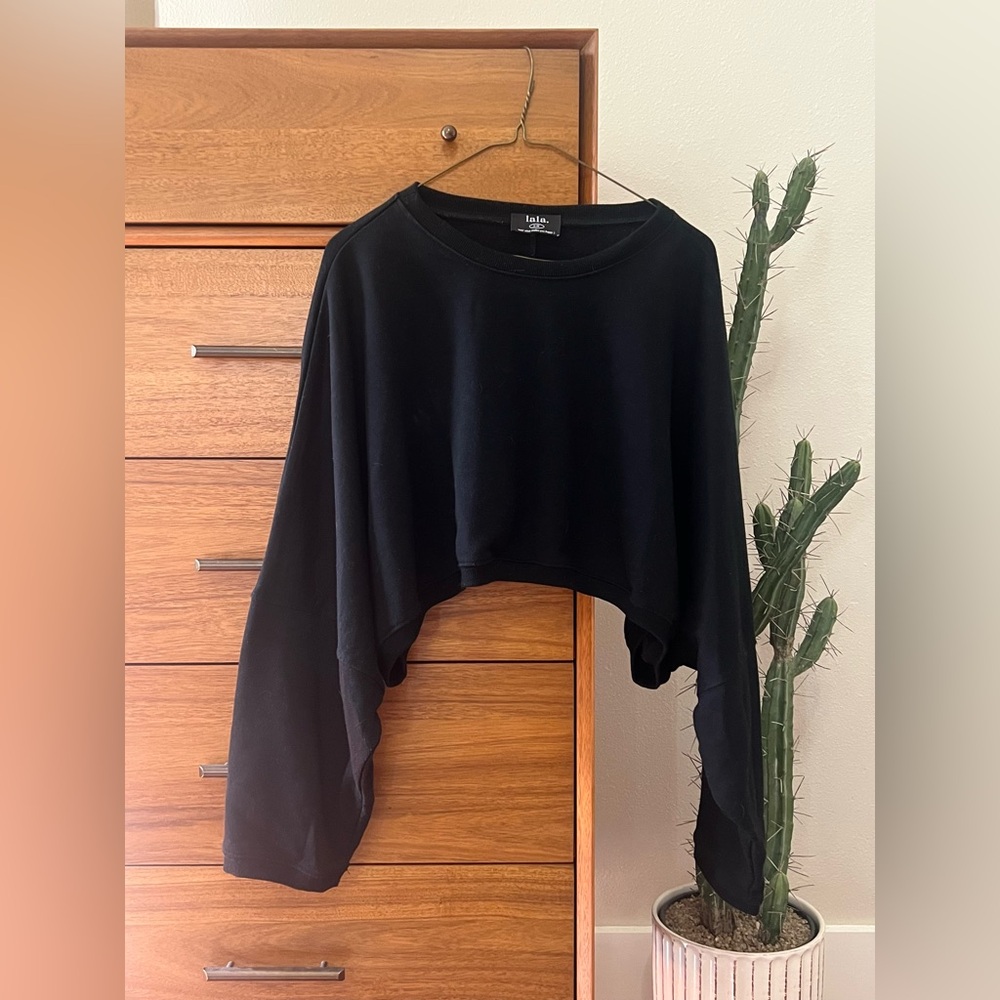 Dressed in Lala Brat Cropped Pullover